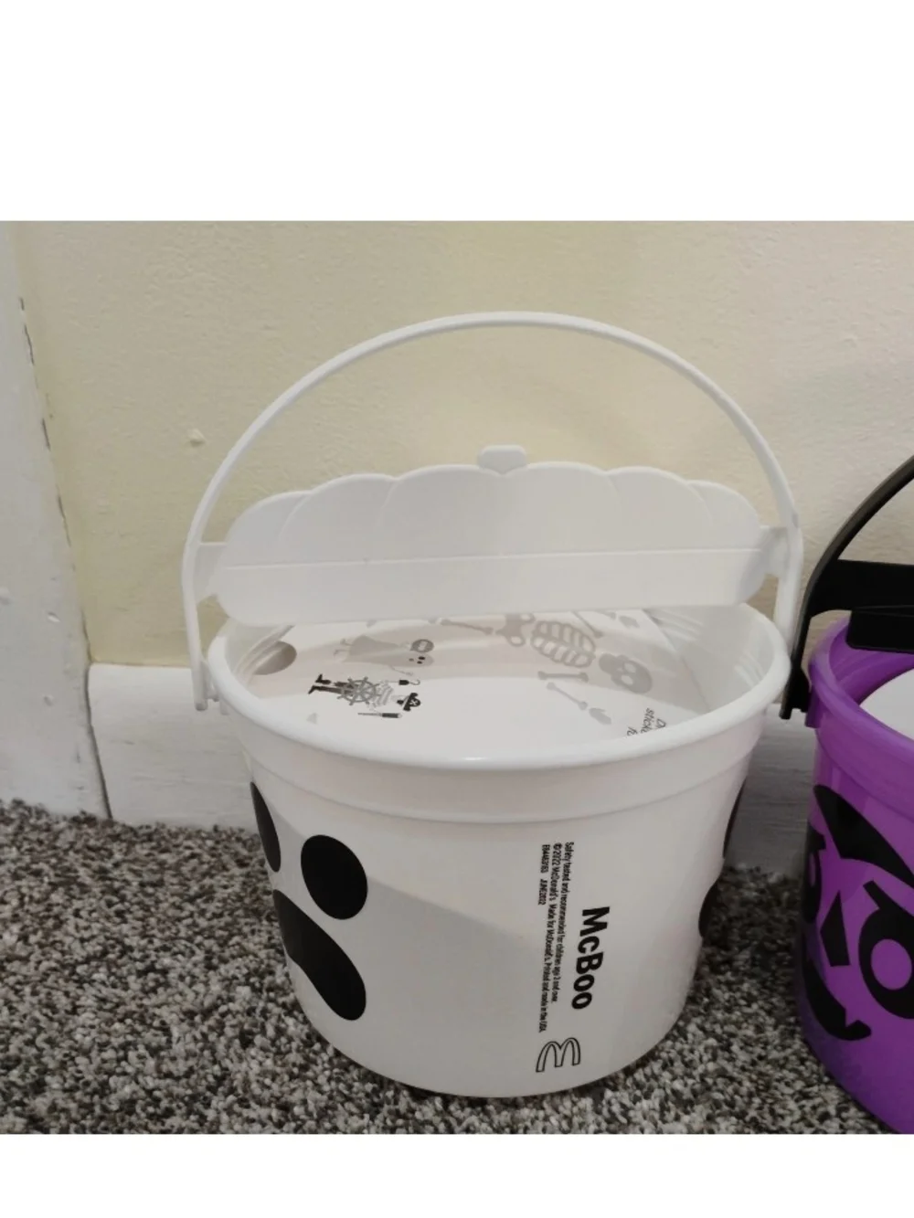 McDonald's Halloween Treat Buckets